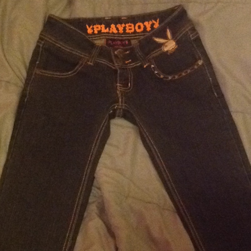 playboy jeans size 3/4